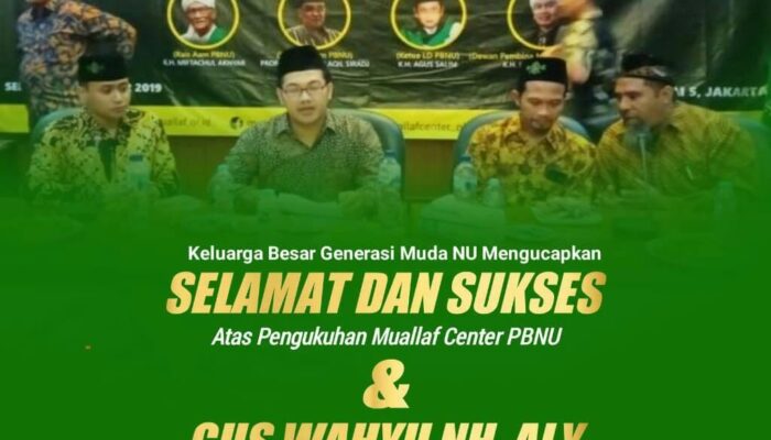 Muallaf Center PBNU telah resmi dikukuhkan