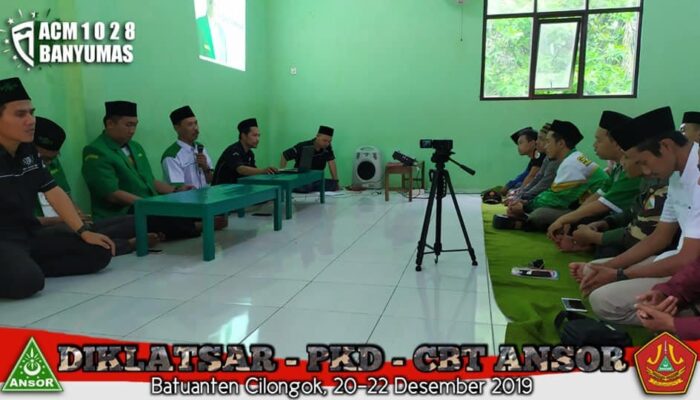 LATIHAN DASAR CYBER MEDIA OLEH ANSOR CABANG BANYUMAS