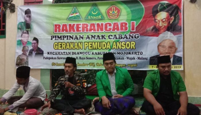 RAKERCAB GERAKAN PEMUDA ANSOR KECAMATAN DLANGGU
