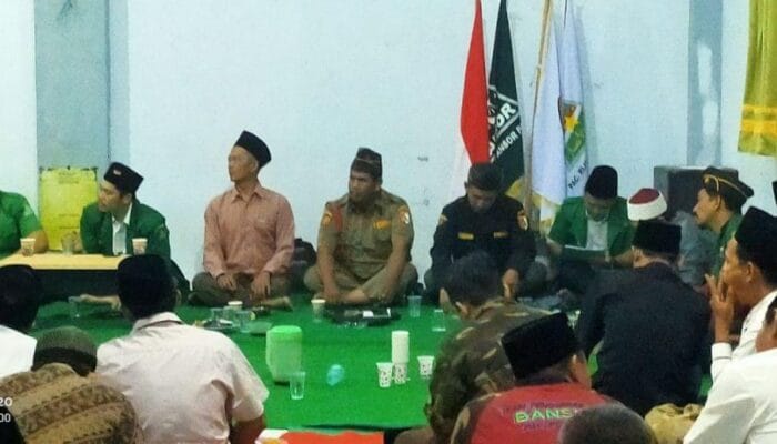 PENGURUS PC GP ANSOR KAB. MOJOKERTO BAHAS PROGRAM TAHUN 2020 DI GRAHA MWC. NU PACET