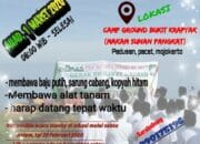 “MENITIPKAN SHOLAWAT LEWAT TUMBUH KEMBANG PEPOHONAN”