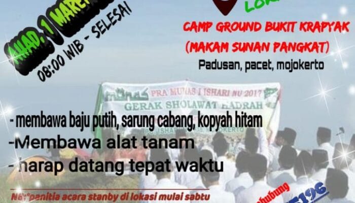 “MENITIPKAN SHOLAWAT LEWAT TUMBUH KEMBANG PEPOHONAN”