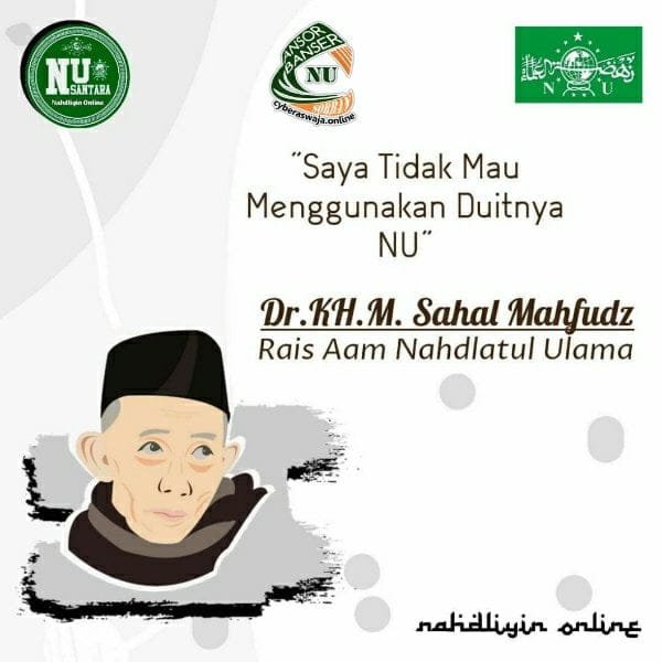 Saya Tidak Mau Menggunakan Duitnya NU 2 SORBANSANTRI.COM