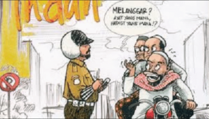 MUKIDI DAN PARDI, BAHAYA BICARA AGAMA TANPA ILMU