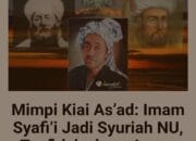 Imam Syafi’i Jadi Syuriah NU dan Tanfidziyahnya Imam Ghazali