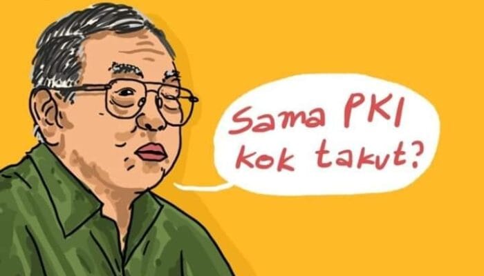 SOAL BANGKITNYA PKI ALA GATOT, KALAU KATA GUS DUR: KENAPA TAKUT? PKI AJA DITAKUTI