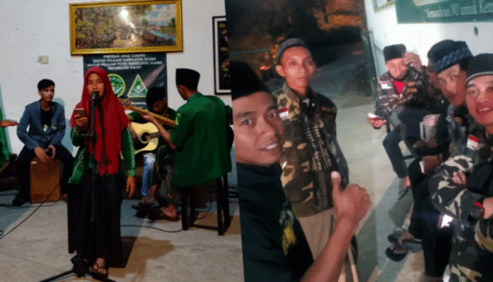 SUPPORT LUAR BIASA YANG DIBERIKAN KELUARGA ANSOR BANSER PACET DI ACARA IPNU/IPPNU PADA PENGGALANGAN DANA UNTUK SAHABAT RIO