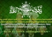 Tokoh Agama Dunia Bingung pada NU