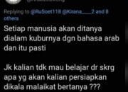 Pertanyaan Di Alam Kubur Pakai Bahasa Apa?