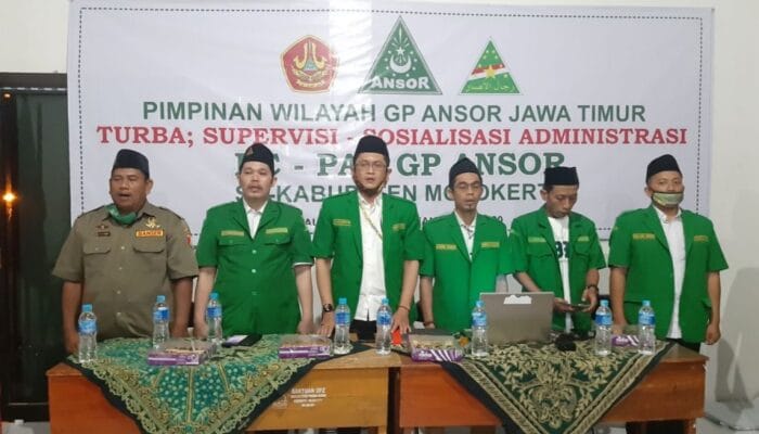 TURBA SUPERVISI SOSIALISASI ADMINISTRASI PC – PAC GP ANSOR SE-KABUPATEN MOJOKERTO