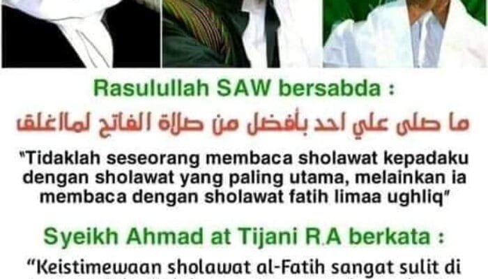 MENGAPA ALLAH MENJADIKAN SHOLAWAT FATIH RAJANYA SHOLAWAT & MAHKOTANYA NABI MUHAMMAD SAW