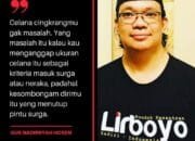 CELANA CINGKRANG BUKAN MENJADI TOLAK UKUR MASUK SURGA DAN NERAKA 6 CELANA CINGKRANG BUKAN MENJADI TOLAK UKUR MASUK SURGA DAN NERAKA