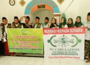 SANTUNAN 105 ORANG TERDAMPAK COVID-19  oleh Lazisnu MWC Kecamatan Bangsal mojokerto