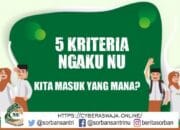 DARI 5 KRITERIA KELOMPOK NU INI, KITA MASUK YANG MANA? 2 DARI 5 KRITERIA KELOMPOK NU INI, KITA MASUK YANG MANA?
