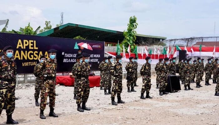 ANSOR, MELALUI PASUKAN BANSERNYA KEMBALI HADIR UNTUK KEUTUHAN NKRI MELALUI APEL KEBANGSAAN VIRTUAL