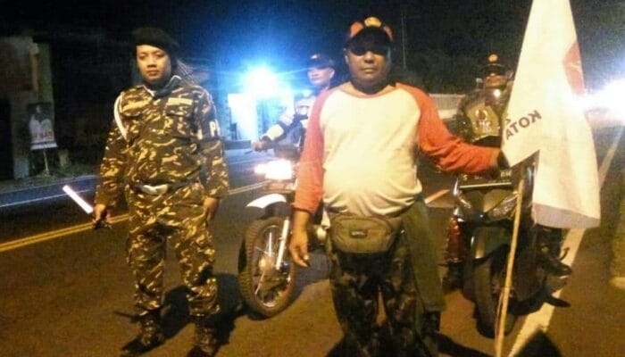 BANSER jalan kaki madiun banyuwangi memperingati hari pahlawan, hari santri nasional