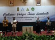 Bumikan Jiwa Nasionalisme dan Hadirkan Islam Sejuk, IPNU IPPNU Bersama IPM & PII Gelar Deklarasi Pelajar Islam Surakarta