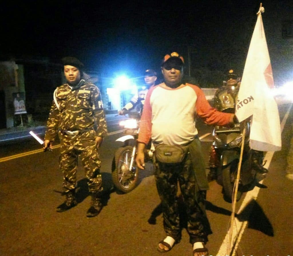 BANSER jalan kaki madiun banyuwangi memperingati hari pahlawan, hari santri nasional 2 SORBANSANTRI.COM