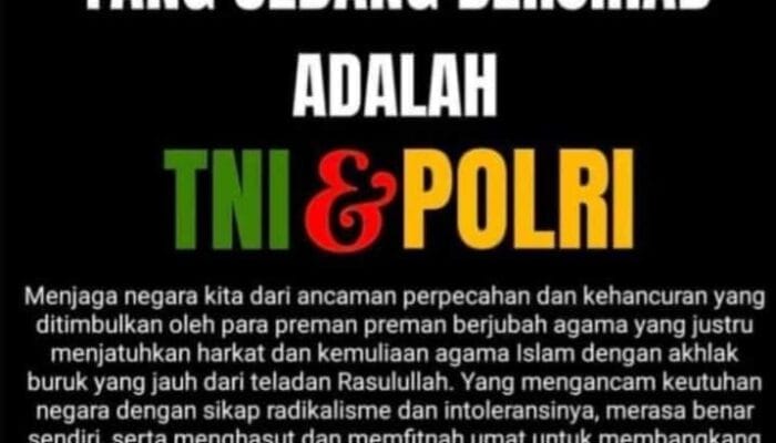 PEMBERONTAK TETAPLAH PEMBERONTAK WALAU BERTOPENG AGAMA