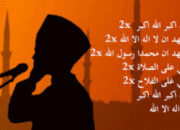 Lafadz dan bacaan Adzan Arab, latin, artinya