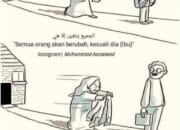 Seorang ibu tua menceritakan pengalamannya