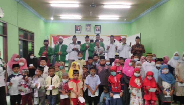 Santunan Yatim & Dhufa’ OLEH Lazisnu MWC KEC Bangsal DALAM RANGKA PERINGATAN HARLAH NU KE 98 DAN ISRA’ MI’RAJ 1442 H