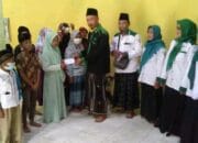 DTQ JQHNU Jetis di meriahkan LAZISNU dengan menyantuni yatim piatu