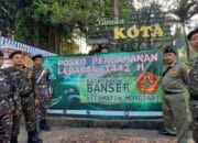BANSER Mojosari Ber-Sinergi Dengan TNI dan Polri : Untuk Mewujudkan Lebaran yang Aman dan Nyaman