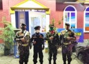 Malam Idul Fitri 1442H : BANSER Ngoro Ber-Sinergi bersama Polsek dan TNI Dengan Apel Bersama.