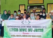 LAZISNU MWCNU JETIS DAN RANTING LAZISNU CANGGU GELAR SANTUNAN