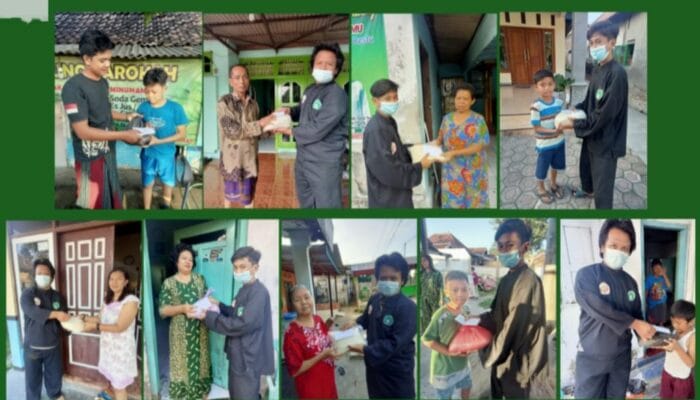 PPKM pagar nusa canggu berbagi sembako bersama yayasan kopi gladak