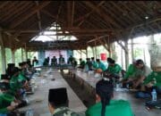 Pengesahan Raker PAC GP Ansor Jetis-Mojokerto di Waduk Tanjungan