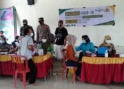 MWC NU JETIS BERSAMA POLSEK JETIS MOJOKERTO LAKSANAKAN VAKSINASI PENGURUS NU