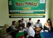 IKRAR WAKAF NADIR MWC NU JETIS oleh PPAIW JETIS, BWI MOJOKERTO