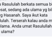 Semua Ulama Membagi Bidah