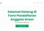 LAUNCHING WEBSITE RESMINYA, PC GP ANSOR KAB. MOJOKERTO LANGSUNG MELAKUKAN PENDATAAN ANGGOTA
