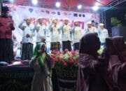 Karang Taruna Desa Purwojati Bersama Banom NU Mengadakan Gebyar Sholawat