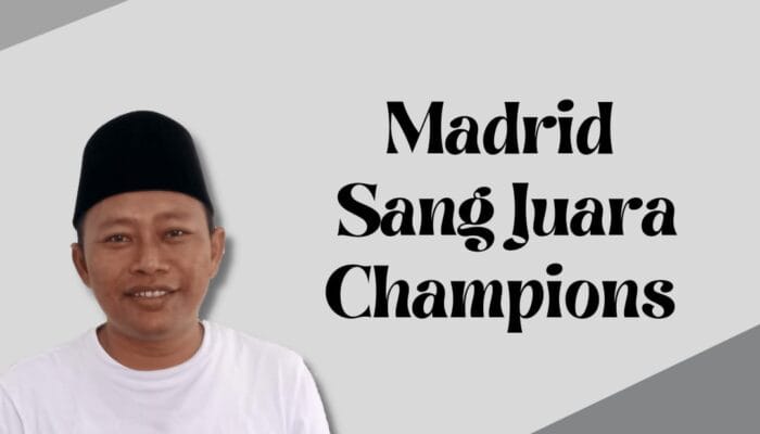 MADRID SANG JUARA CHAMPIONS