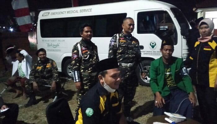 RSI Sakinah terjunkan team kesehatan di acara Ansor bersholawat dalam rangka peringatan HUT ke – 77 RI