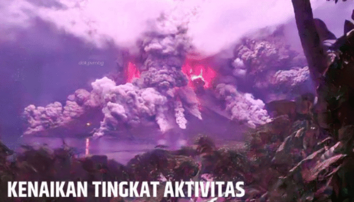 Gunung Ruang Erupsi, Status Naik Jadi Awas: Masyarakat Diminta Waspada