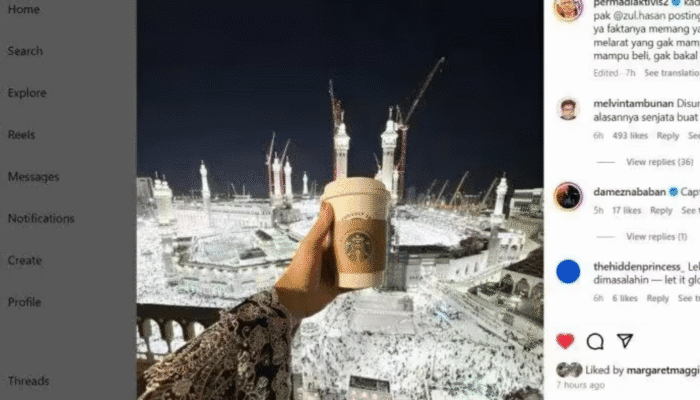 Unggah Foto Kontroversial di Depan Kabah, Zita Anjani Dihujat Netizen!