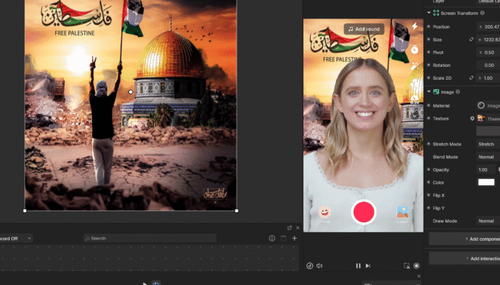 Sorban Santri Luncurkan Aplikasi Efek “Free Palestina” di TikTok