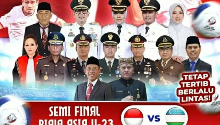 Kontroversi Poster Nobar Timnas Indonesia: Kehadiran Pejabat di Sorotan