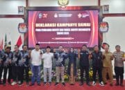 KPU Kabupaten Mojokerto Deklarasikan Kampanye Damai Pilkada 2024
