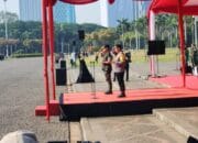 Panglima TNI dan Kapolri Pimpin Apel Pengamanan Pelantikan Presiden di Monas