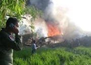 Tragedi Pesawat Hercules Meledak dan Jatuh di Magetan, Tewaskan 102 Orang