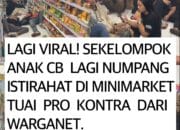Sekelompok Anak CB Istirahat di Minimarket, Tuai Pro dan Kontra di Sosial Media