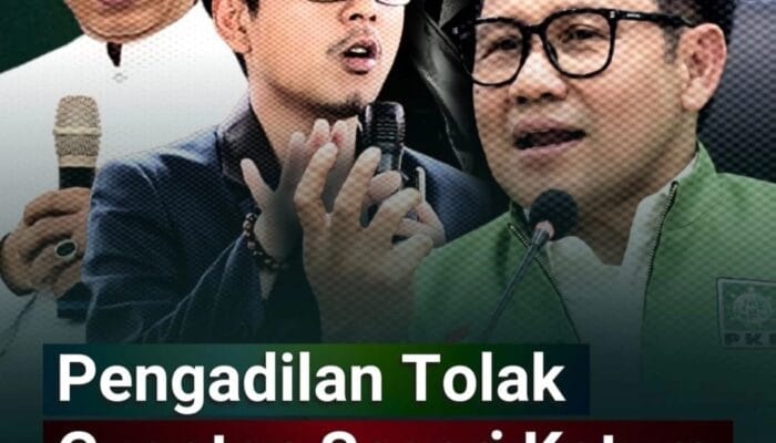 Pengadilan Tolak Gugatan Sespri Ketum PBNU ke Cak Imin Usai Dipecat PKB