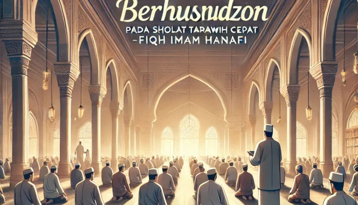 Sholat Tarawih Cepat dalam Perspektif Fiqih Imam Hanafi, Berkhusnudonlah!