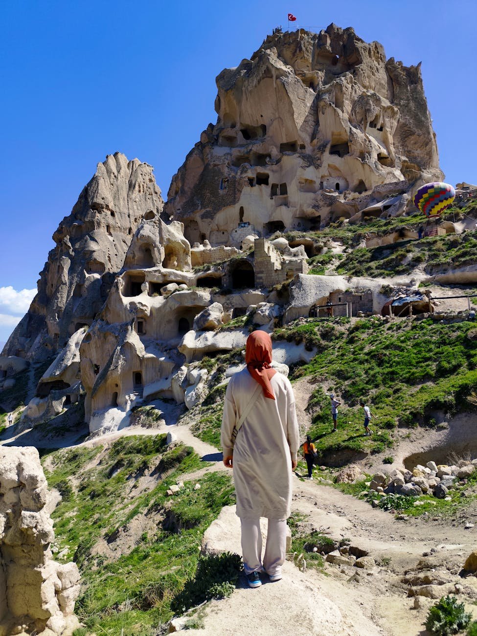 scenic view of cappadocia s rock formations